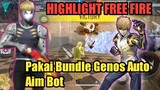 HIGHLIGHT FREE FIREE BUNDLE GENOS - FREE FIRE INDONESIA X ONE PUNCH MAN