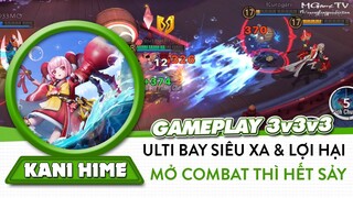 Onmyoji Arena | Gameplay Kani Hime - Giải Cơ trong Bách Quỷ Dịch 3v3v3, combat hết sảy con bà bảy