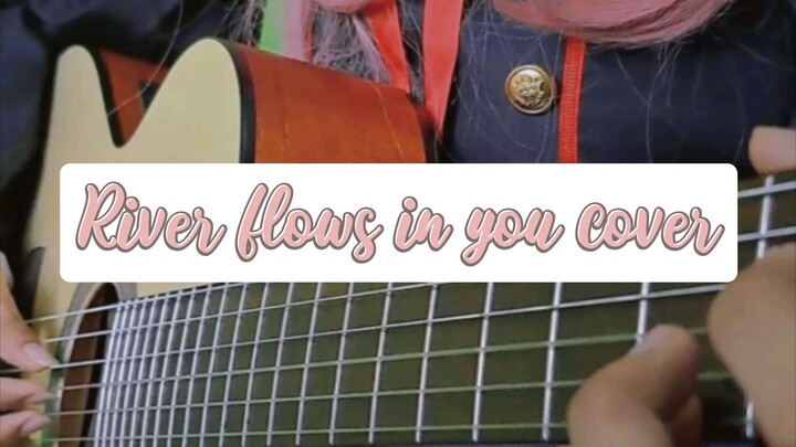 Krul Tepes plays "River Flows In You" ( guitar fingerstyle ) vivi