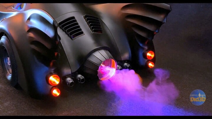 Batmobile 3Dprint animatronic