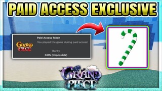 [GPO] PAID ACCESS EXCLUSIVE ITEM?!?