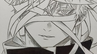 Teach you how to draw Gojo Satoru