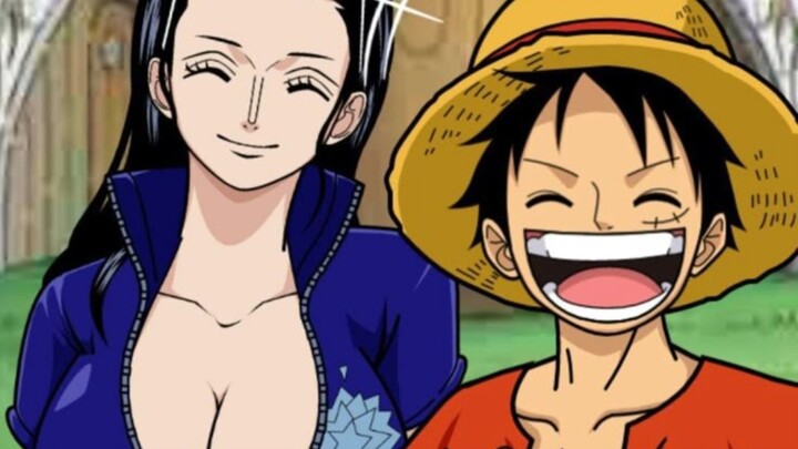 HUBUNGAN SAUDARA LUFFY DAN ROBIN