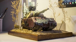 Tangki super berat yang tidak bisa dihancurkan - tipe tikus 1/35, dunia tank super tampan, master ti