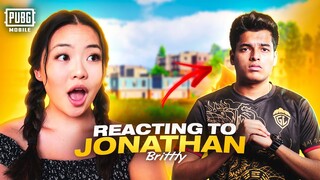 REACTING TO JONATHAN GAMING | BGMI