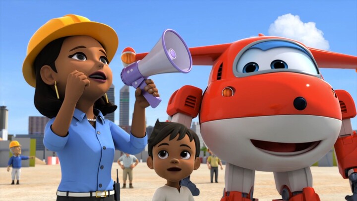 Super Wings ซุปเปอร์วิงส์ (Season 2) EP09 ตอน บินผ่านดูไบ