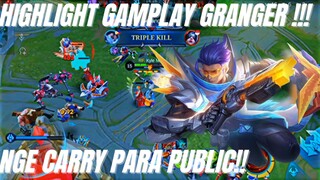HIGHLIGHT GRANGER NGE CARRY PARA PARA PUBLIC TAPI MASIH AJA KALAH🥵