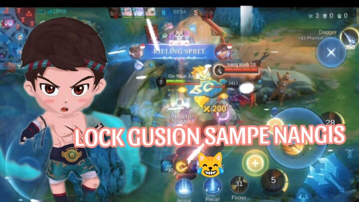 LOCK GUSION SAMPE NANGIS😹