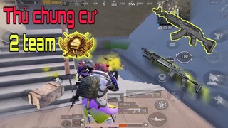 [PUBG Mobile] Sức Mạnh MK14 Auto | Thủ Chung Cư Với 2 Team Chí Tôn | Bong Bong TV