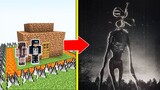 Quỷ Đầu Loa Tấn Công Nhà Được Bảo Vệ Bởi bqThanh Và Ốc Trong Minecraft