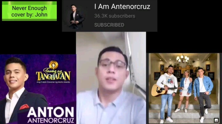 Never Enough  cover by: John Relacion Official