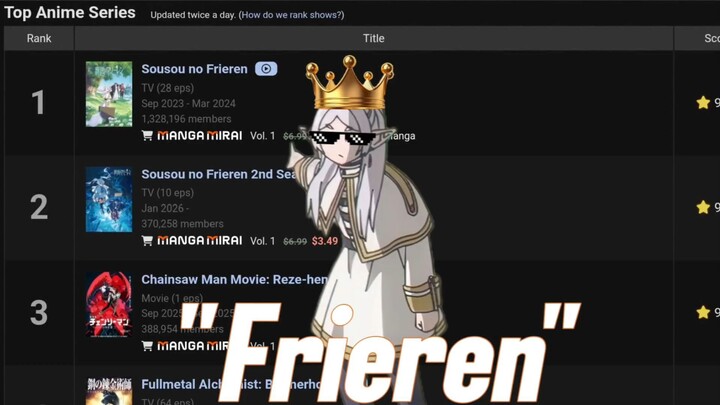 #KompetisiKreasiUnggahan5 Review Anime Peak "FRIEREN"