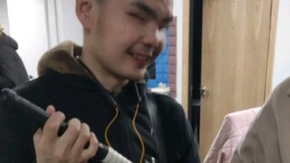 When colleagues discovered that a blind colleague's cane had been bent by a car...