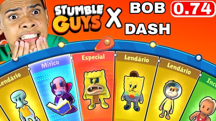 Liberei todas as skins da Beta 0.74 no Stumble Guys (Skins e Emotes)