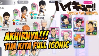 AKHIRNYA LINE UP KU FULL ICONIC!! 🔥🔥🔥 - HAIKYU : TOUCH THE DREAM