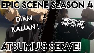 MIYA ATSUMU'S SERVE - HAIKYUU REAL LIFE PARODY (?)