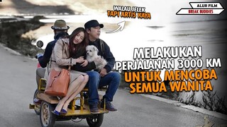 MELAKUKAN PERJALANAN 3000 KM UNTUK MENCOBA SEMUA WANITA - Alur Film Breakup Buddies