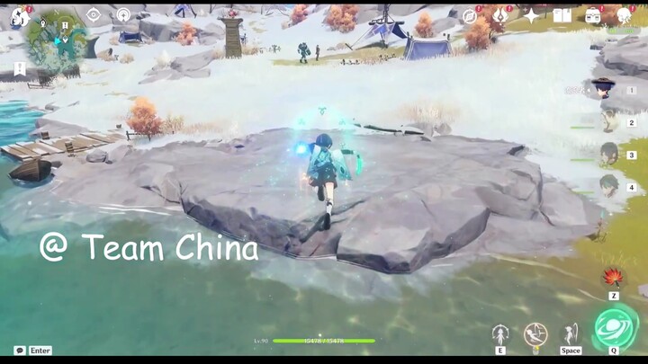 散宝飞过雪山只需要几十秒?大世界体验T0