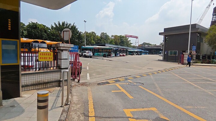 中国广州公交412路 佛山中海锦城（沙仔围）至广州康乃馨花园 回环 2025.10.01 11：57车次