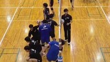 Warm-up spike, attacker assembly line!!
