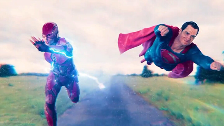Superman and Flash are competing in speed, but they don't know that Flash has already surpassed the 
