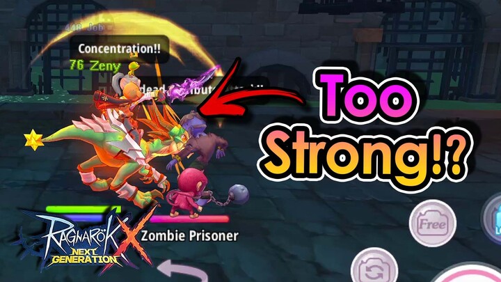 [ROX Global] Rune Knight 2H Sword Build Is BROKEN in ROX Global! Full Skill Build | King Spade