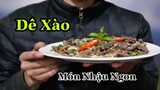 Liều Mình Vào Bếp Nhà Hàng Xào Thịt Dê Cho Anh Em Ăn | Ẩm Thực Vùng Cao Vlog