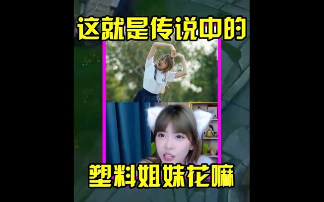 这就是传说中的塑料姐妹花嘛