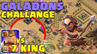 Tantangan GALADON Dan Skin Royal , Lawan 7 BARKING COC INDONESIA