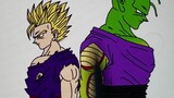 [Dragon Ball’s Age Change] Full Form Transformation Gohan & Piccolo