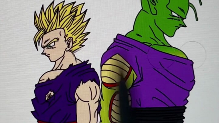 [Bảy Viên Ngọc Rồng thay đổi tuổi tác] Gohan & Piccolo biến hình hoàn toàn