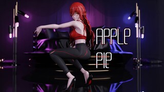 姬子 - 红底+瑜伽裤 - Apple Pie