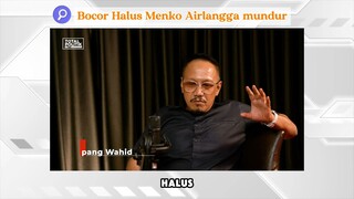 Menko Airlangga Bocor halus