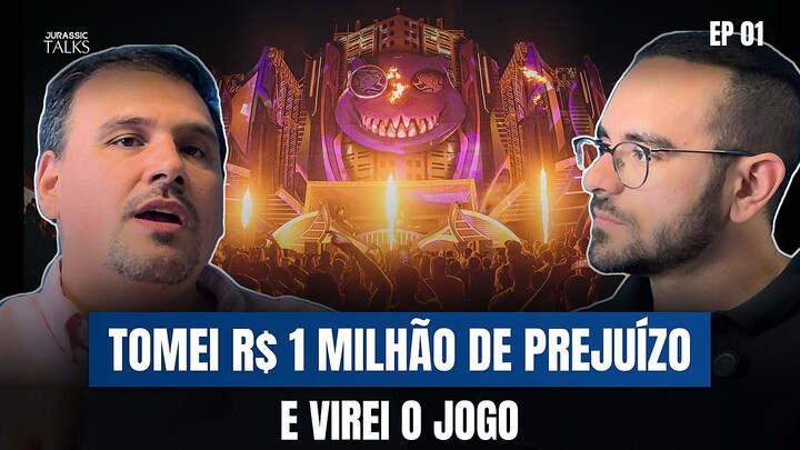 De Vender Figurinha na Escola ao Ecossistema de 80 Eventos por Ano | Jurassic Talks 01