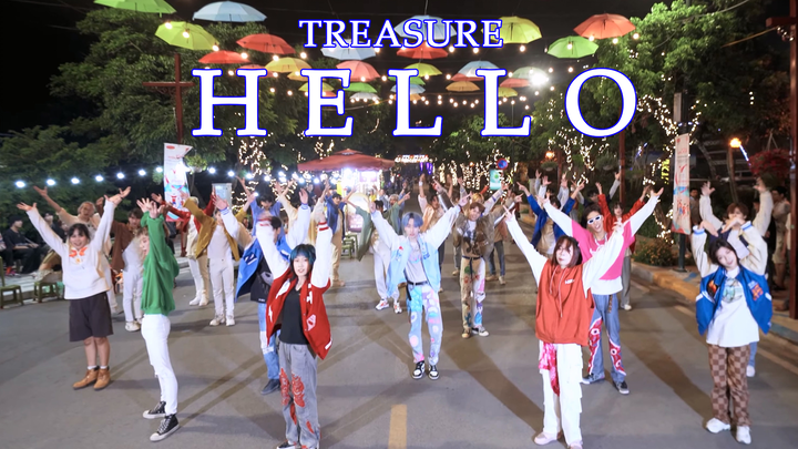 【4K】Banyak sekali orang di路演, menari ulang TREASURE - ‘HELLO’