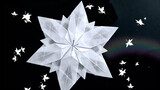 【Dong Lingzi's Paper Folding】Folding Three Kinds of Snowflakes