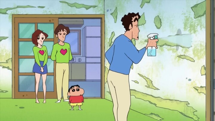 [Lồng Tiếng] Shin Cậu Bé Bút Chì - Thay giấy dán tường