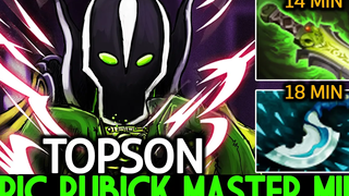TOPSON Rubick Epic Rubick Master Mid 14 นาที Ethereal Blade Dota 2