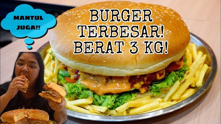 BURGER TERBESAR ADA DI DEPOK!! ZUPER BIG by Dino Burger #KulinerDepok