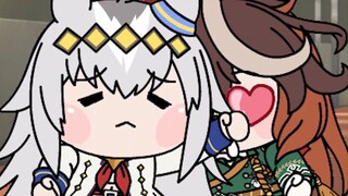 [ Uma Musume: Pretty Derby Tanuki ] Noren Ace: "Topi kastanye kecil itu milikku!"