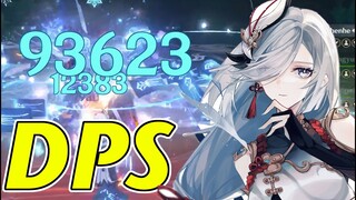 SHENHE DPS SHOWCASE WEAPON PRIMORDIAL JADE | N A GAMING |