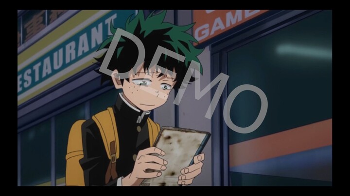 ฝึกพากย์ Deku ฝากติชมด้วยครับ