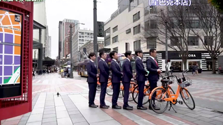 【Let's start WW3】Japanese suit uncle WORLD ORDER's magical mechanical dance