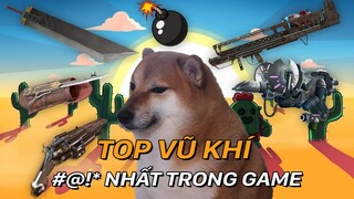 Top 8 vũ khí có thể HẠI BẠN ở trong game!