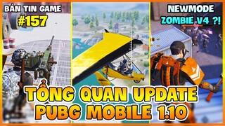 TỔNG QUAN PUBG MOBILE UPDATE 1.10: ZOMBIE V4 METEOR, MOSIN NAGANT, MOTOR GLIDER CHÍNH THỨC CÓ MẶT !