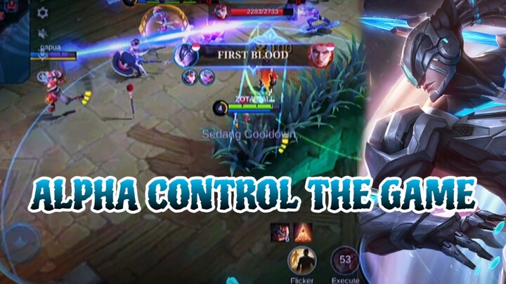 ALPHA CONTROL THE GAME