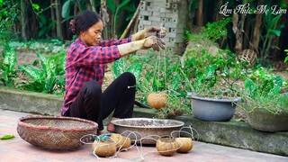 Thịt kho dừa thơm ngon I Làm chậu hoa từ gáo dừa I ( Braised Pork With Coconut ) I Ẩm Thực Mẹ Làm