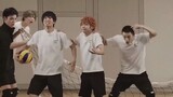 The funny moments of the four idiots of Karasuno's facial expressions | Kenta Suga is so cute | Haik