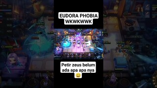 EUDORAPHOBIA WKKWK #magicchess #teguhputrazusana #shorts