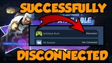 GOOGLE SUCCESSFULLY DISCONNECTED IN MOBILE LEGENDS TUTORIAL